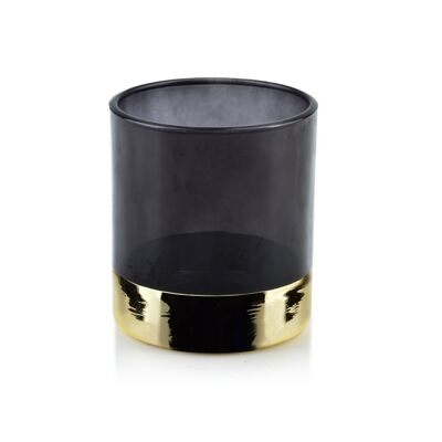 Świecznik mini RITA BLACK 7 x 8 cm