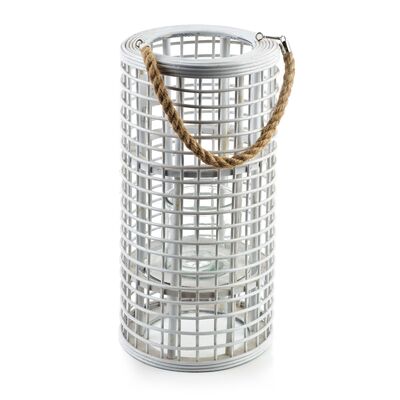 Lampion LUCIE WHITE 50 x 24,5 cm