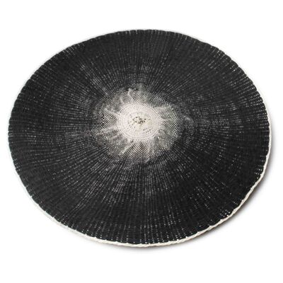 Mata stołowa 38 cm eco czarna