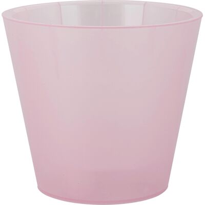 Doniczka plastikowa LONDON Orchidea z osłonką 160 mm/1,6 l różowy perłowy