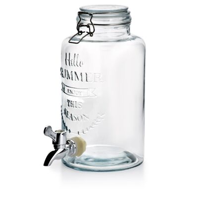 Słój z kranikiem 3 l BASIC KITCHEN COOKINI