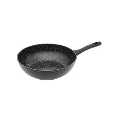 Patelnia Wok GRANITEX 28 cm z powłoką Ilag Xera Dur 2