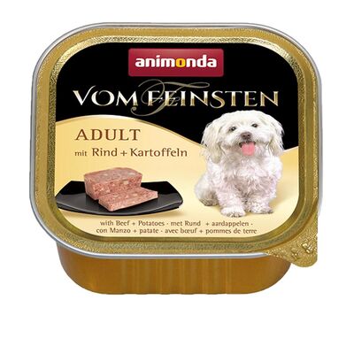 Karma dla psa Vom Feinsten MENUE wołowina z ziemniakami 150 g ANIMONDA