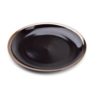 Talerz CAL BLACK 24 x 24 x 2 cm
