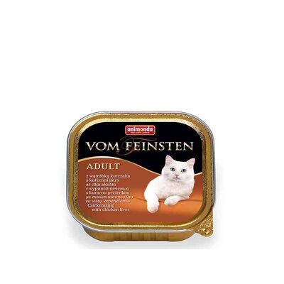 Karma dla kota Vom Feinsten CLASSIC z wątróbką kurczaka 100 g ANIMONDA