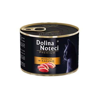 Karma mokra 185 g kaczka Dolina Noteci Kot