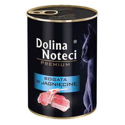 Karma mokra 400 g jagnięcina Dolina Noteci Kot