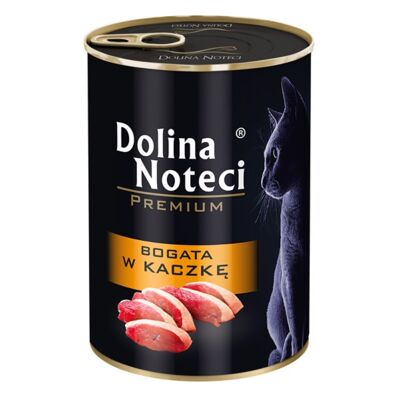 Karma mokra 400 g kaczka Dolina Noteci Kot