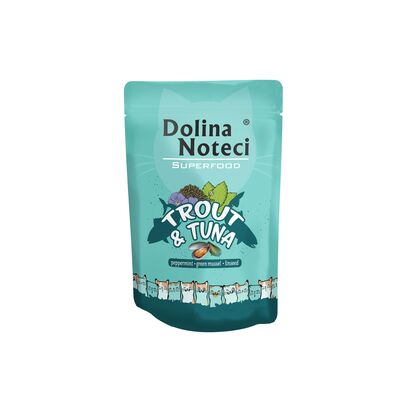 Saszetka Superfood 85 g pstrąg i tuńczyk Dolina Noteci Kot
