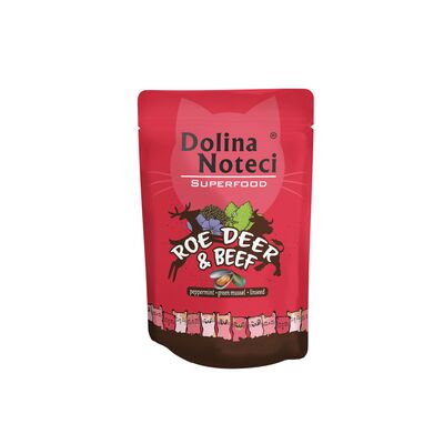 Saszetka Superfood 85 g sarna i wołowina Dolina Noteci Kot