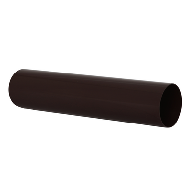 Rura spustowa S90 Ø75 2 mb brązowa