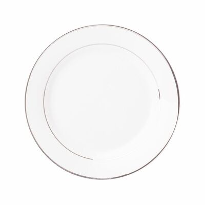 Talerz obiadowy 27 cm Aura Ambition Silver