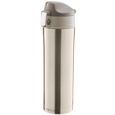 Kubek termiczny z blokadą 420 ml złoty - GLOSSY