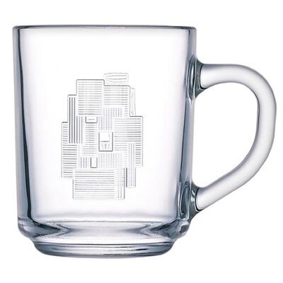 Kubek szklany hartowany Cubic 250 ml LUMINARC
