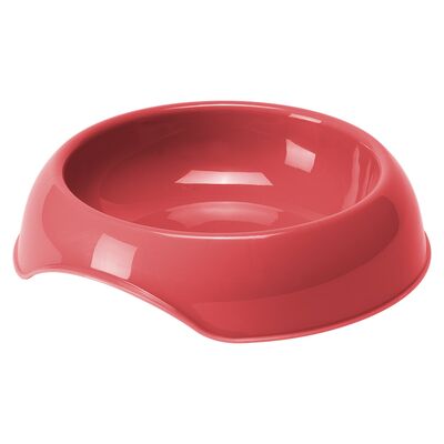 Miska plastikowa gusto 0,2 l 15x15x4 cm koral MODERNA