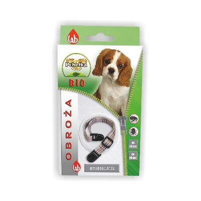 Obroża BIO pies pasożyty 45 cm PCHEŁKA
