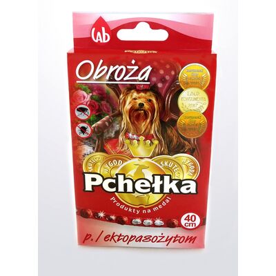 Obroża pies pasożyty 40 cm + KAMIENIE PCHEŁKA