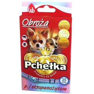 Obroża pies pasożyty MINIATURA PCHEŁKA