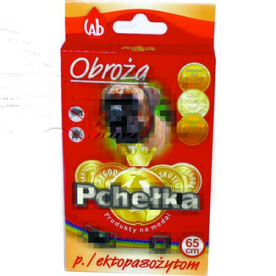 Obroża pies pasożyty 65 cm PCHEŁKA