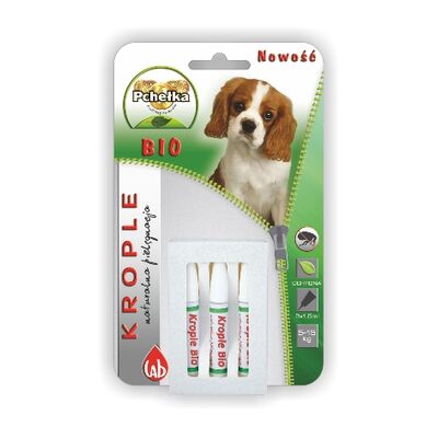Krople pies odstraszające 1,5 ml 5-15 kg PCHEŁKA