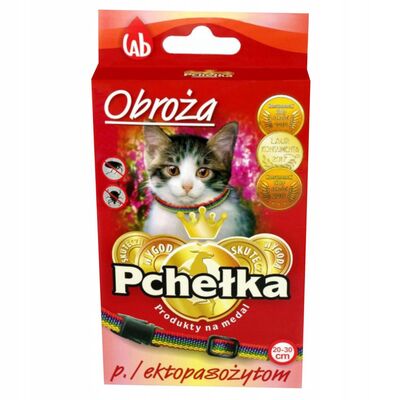Obroża kot pasożyty 30 cm PCHEŁKA