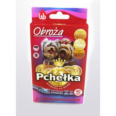 Obroża pies pasożyty 40 cm bezzapachowa PCHEŁKA