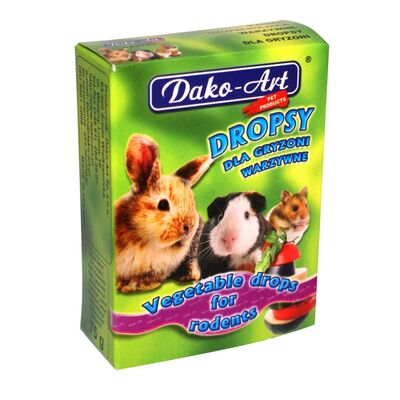 Dropsy warzywne Dako-Art 75 g pokarm dla gryzoni królików