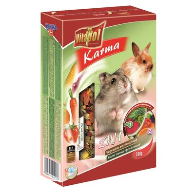 Pokarm Vitapol chomik/królik owocowo - warzywny 340 g