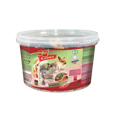 Vitapol chomik/królik owocowo - warzywny wiadro 1,6 kg