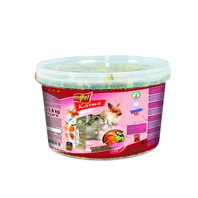 Vitapol chomik/królik owocowy 1,7 kg wiadro