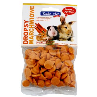 Zawieszka dropsy gryzoń marchwiowe 75 g