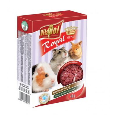 Pokarm dla gryzoni Vitapol menu 40 g płatki buraczek