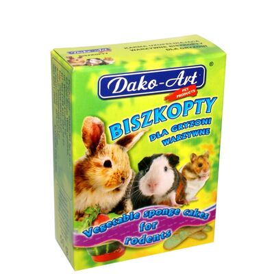 Biszkopty dla gryzoni warzywne 50 g