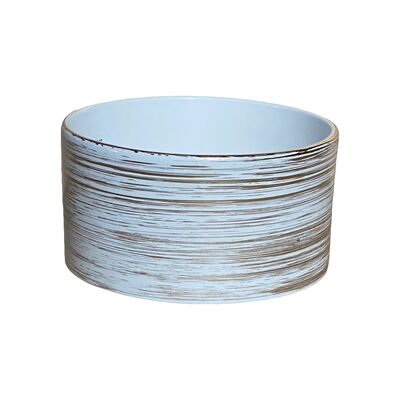 Miska Venus 21 cm ceramiczna biało-złota