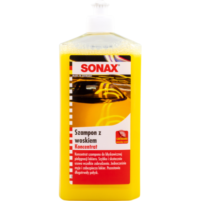 Szampon z woskiem koncentrat Sonax 500 ml