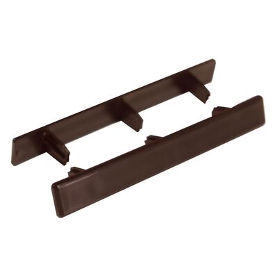 Zaślepka deski WPC 140 mm ciemny brąz