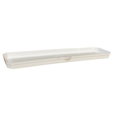 Podstawka do skrzynki balkonowej 75 cm  biała