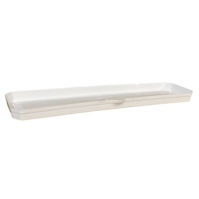 Podstawka do skrzynki balkonowej 75 cm  biała