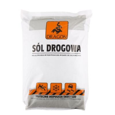 Sól drogowa 25 kg DRAGON