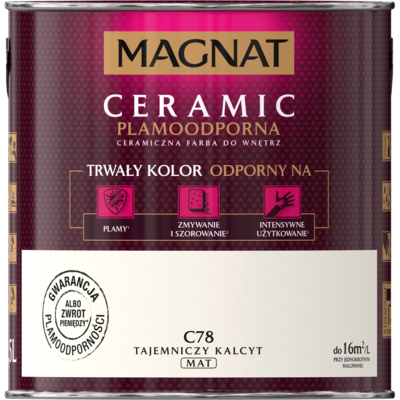 Farba ceramiczna tajemniczy kalcyt C78 2,5 l Magnat