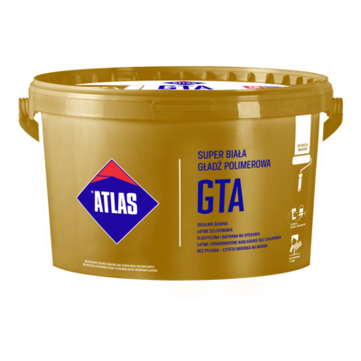 Super biała gładź polimerowa GTA 5 kg Atlas