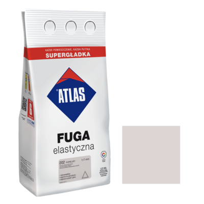 Fuga elastyczna 202 popielaty 5 kg Atlas
