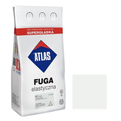 Fuga elastyczna 001 biały 5 kg Atlas