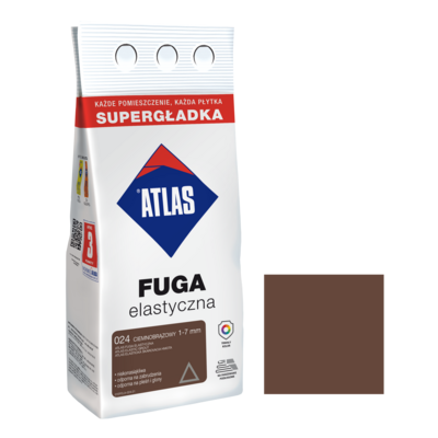 Fuga elastyczna 024 ciemnobrązowy 2 kg Atlas