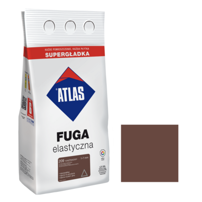 Fuga elastyczna 209 kasztanowy 5 kg ATLAS
