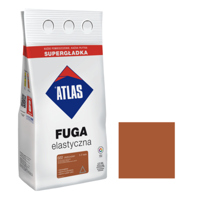 Fuga elastyczna 022 orzechowy 5 kg ATLAS