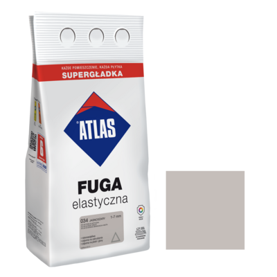 Fuga elastyczna 034 jasnoszary 5 kg Atlas