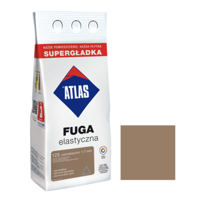 Fuga elastyczna 123 jasnobrązowy 2 kg Atlas