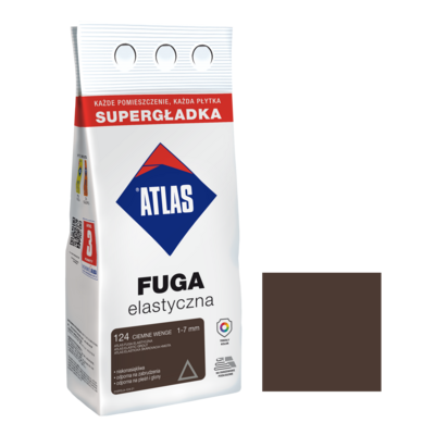 Fuga elastyczna 124 ciemne wenge 2 kg ATLAS