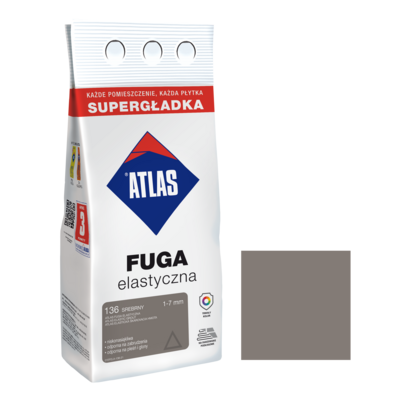 Fuga elastyczna 136 srebrny 2 kg Atlas